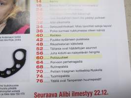 Alibi 2021 nr 12, Sankarikoirat, Jere Karalahti uhkaili, Porvoo perhesurmat, Tampere huumekauppapaikat, Terno ampui, Vuoden poliisi, Seinäjoen matti ampui kohti, ym.