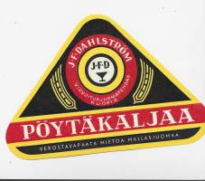 Pöytäkaljaa -   olutetiketti