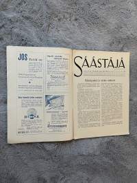 Säästäjä 1936 nr 6 - Säästöpankit ja niiden tehtävät, Kotiseutu, Mitä meidän on myöskin säästettävä, Sästöpankit ja osuuskassat, ym.