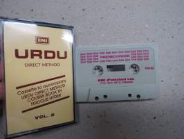 Urdu - Direct method course vol. 2, EMI Pakistan Ltd C-kasetti / C-Cassette, voices Firdous Hyder &amp; Faisal Ghani