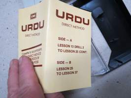Urdu - Direct method course vol. 2, EMI Pakistan Ltd C-kasetti / C-Cassette, voices Firdous Hyder &amp; Faisal Ghani