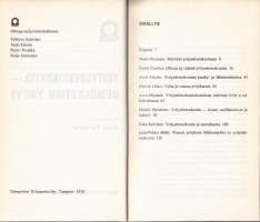 Yritysdemokratia - demokratian yritys, 1970. Antologia, katso kirjoittajat kuvasta.
