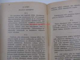 Valtionrautateiden eläkelaitoksen ohjesääntö 1926
