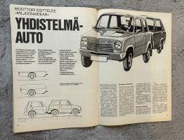 Moottori 1976 nr 3 - Kävimme Genevessä, Altonasta Helgolantiin, Matkailu-asiaa, ym.