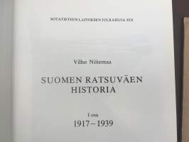Suomen ratsuväen historia I-II