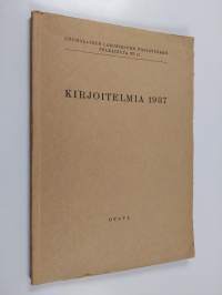 Kirjoitelmia 1937