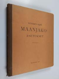 Vuoden 1916 maanjakoasetukset