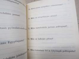 Metsätyöntekijöille - ammattitietoa kysymyksinä ja vastauksina
