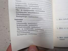Maalareille - ammattitietoa kysymyksinä ja vastauksina