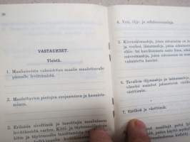 Maalareille - ammattitietoa kysymyksinä ja vastauksina