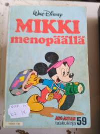 Aku ankan taskukirja 59 , mikki menopäällä v. 1981