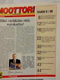 Moottori &amp; automatkailu N:o 8 elokuu 1996