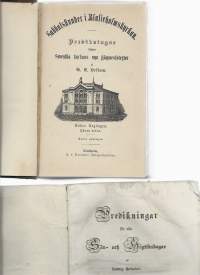 Predikningar  kaksi vanhaa kirjaa 1845 ja 1873