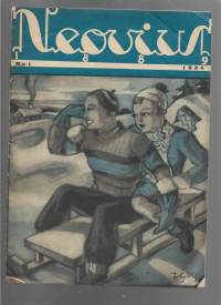 Neovius 1934  nr 1 - Suomen Kone- ja Kankaankutojien sekä Langankäyttäjien äänenkannattaja, koneasiaa, muotia, käsitöitä ym