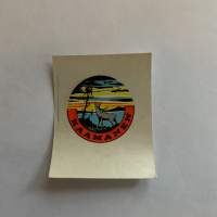 Kaamanen -siirtokuva / vesisiirtokuva / dekaali -1960-luvun matkamuisto