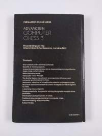 Advances in Computer Chess 3