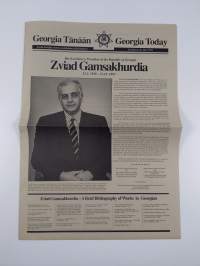 Georgia tänään - Georgia today ; Suomi-Georgia -seuran uutislehden erikoisnumero 26.5.1994