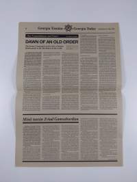 Georgia tänään - Georgia today ; Suomi-Georgia -seuran uutislehden erikoisnumero 26.5.1994