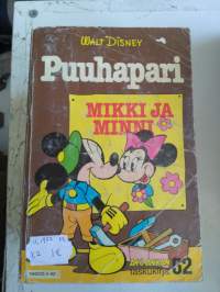 Aku ankan taskukirja 62 , puuhapari mikki ja minni v.1982