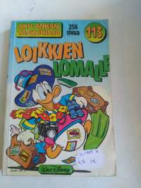 Aku ankan taskukirja 113 , loikkien lomalle v.1989(