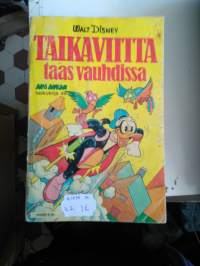 Aku ankan taskukirja 48, Taikaviitta taas vauhdissa v.1979