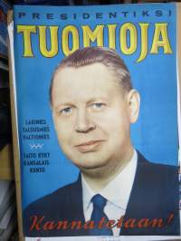 Tuomioja presidentiksi -vaalijuliste