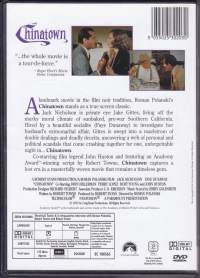 DVD Chinatown, 2000. Jack Nicholson, Gaye Dunaway. Klassikko.