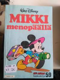 Aku ankan taskukirja  59 mikki menopäällä v. 1981