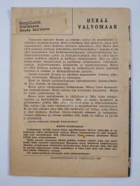 Herää valvomaan vuosikerta 1958 (9 lehteä, n:o 10 puuttuu)
