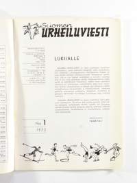 Suomen Urheiluviesti № 1 1972