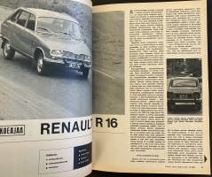 Tekniikan Maailma - 18/1966 - Marraskuu - Koeajossa ja artikkeleissa mm. Renault R 16, ja Taunus