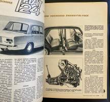 Tekniikan Maailma - 10/1966 - Kesäkuu I - Koeajossa ja artikkeleissa mm. Fiat 124 ja tietokone lentoliikennepoliisina