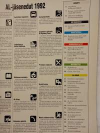 Moottori &amp; automatkailu lehti N:o 1 tammikuu 1992