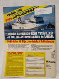 Moottori &amp; automatkailu lehti N:o 1 tammikuu 1992