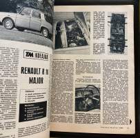 Tekniikan Maailma - 2/1966 - Helmikuu I - Koeajossa ja artikkeleissa mm. Renault R 10 Major ja matkailuvaunut