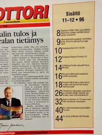 Moottori &amp; automatkailu lehti N:o 11-12 marraskuu joulukuu 1996