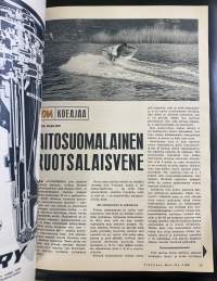 Tekniikan Maailma - 6/1968 - Koeajossa ja artikkeleissa mm. Honda 65 Sports ja Ford Transit 850