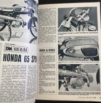 Tekniikan Maailma - 6/1968 - Koeajossa ja artikkeleissa mm. Honda 65 Sports ja Ford Transit 850