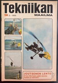 Tekniikan Maailma - 3/1968 - Koeajossa ja artikkeleissa mm. Miura, DAF 44 ja 55 ja Fiat 125