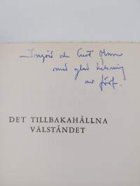 Det tillbakahållna välståndet (tekijän omiste)