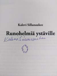 Runohelmiä ystäville (signeerattu)