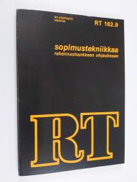 Sopimustekniikkaa rakennushankkeen ohjaukseen