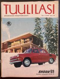 Tuulilasi 4/1969 - Koeajossa ja artikkeleissa mm. Skoda 69 ja Saab 99