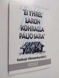 Ei yhrel&#039; laron kohralla paljo sara