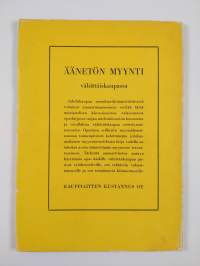 Äänetön myynti vähittäiskaupassa