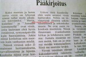 Suomen rukoilevaisten lehti  1991  nr 4-5