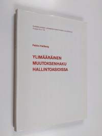 Ylimääräinen muutoksenhaku hallintoasioissa