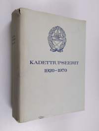 Kadettiupseerit 1920-1970