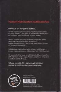 Vampyyripäiväkirjat - Korpinmusta. (Fantasiaromaani), 2010. 1.p.