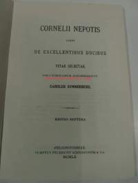 Libri de excellentibus ducibus vitae selectae